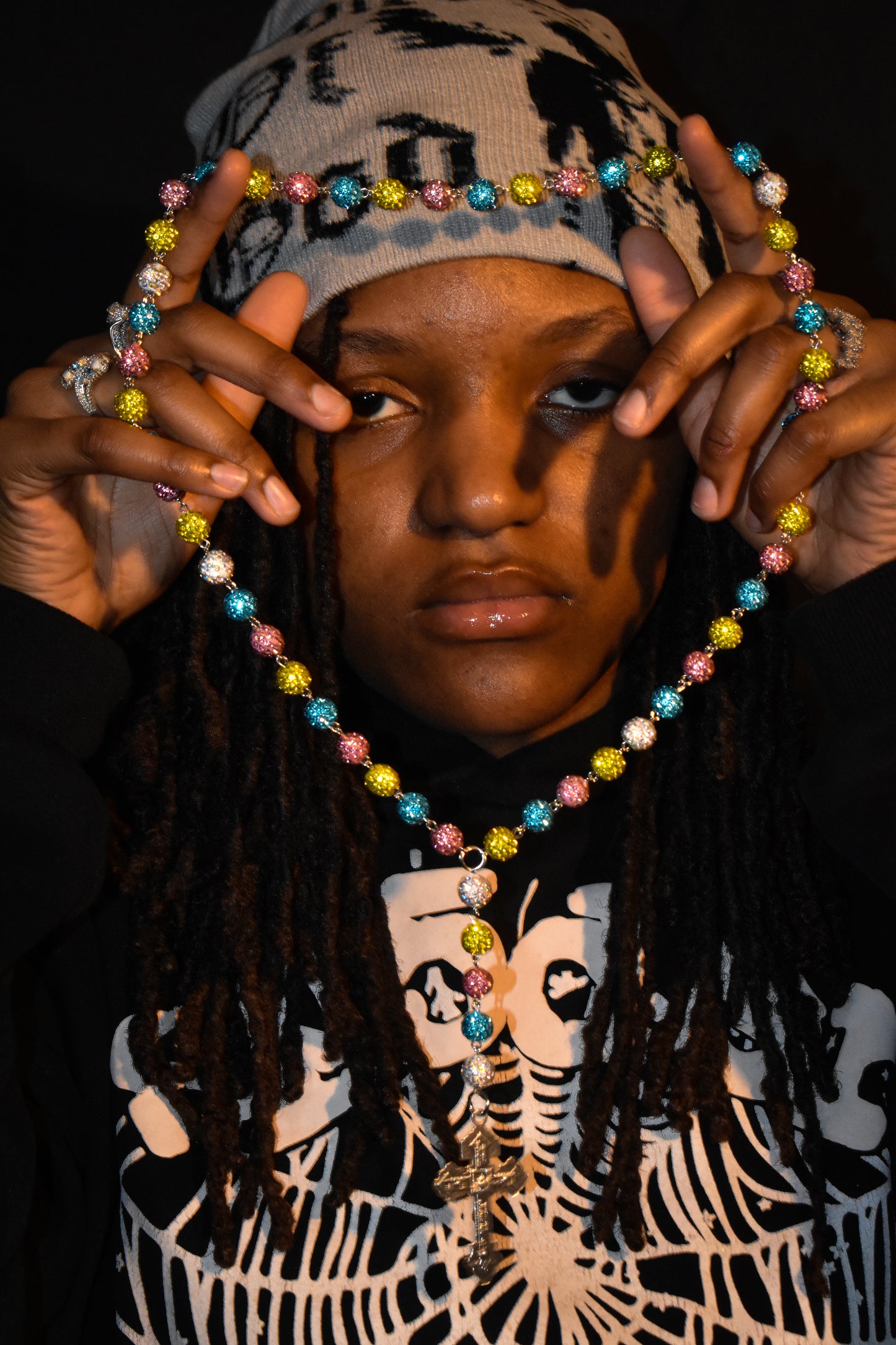 Cotton Candy Rosary