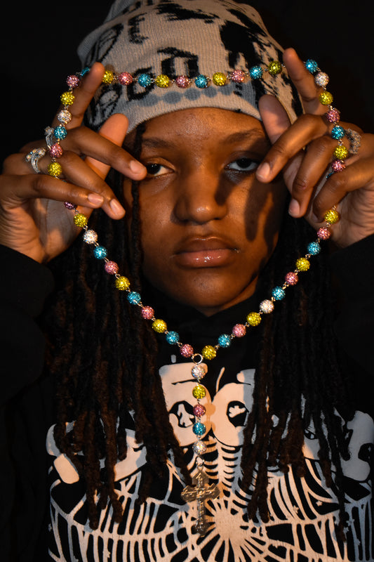 Cotton Candy Rosary